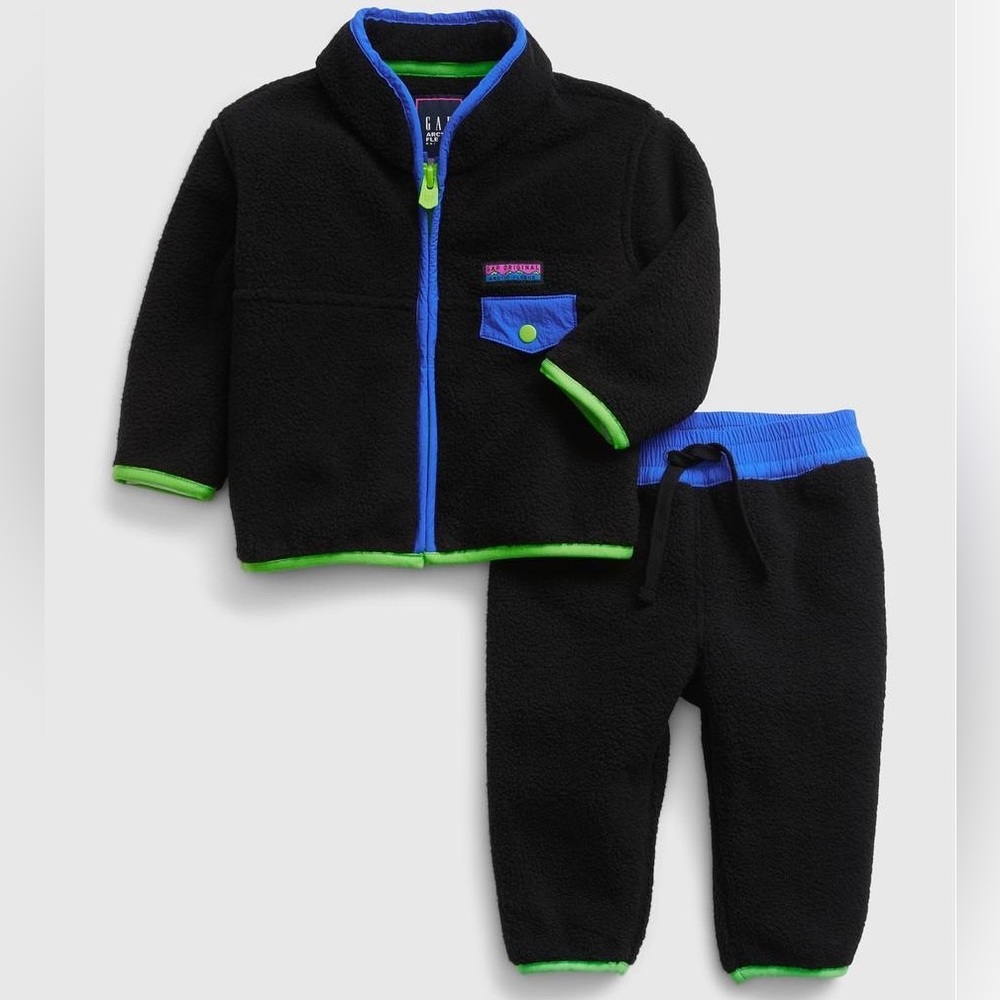 Baby Gap Arctic Fleece Mock Neck Set